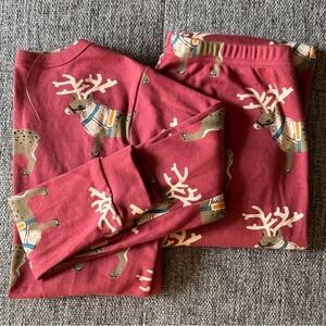 Tea Collection Reindeer Kids Pajama Set
